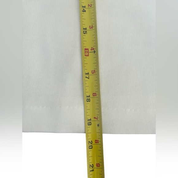 NWOT English Factory Balloon Sleeve Crew Neck Blouse White Size Medium - Picture 9 of 9